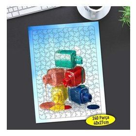90248390 Renkli Ojeler Güzellik Merkezi 240 Parça Puzzle Yapboz
