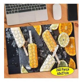 9029013 Portakal ve Limonlu Dondurma 240 Parça Puzzle Yapboz