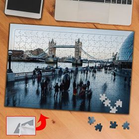 9039 Londra Şehir Görüntüsü 240 Parça Puzzle Yapboz Tablo
