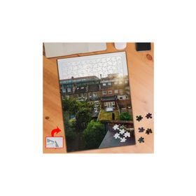 90396 Şehirdeki Evler Manzara 240 Parça Puzzle Yapboz Tablo