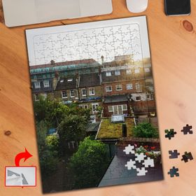 90396 Şehirdeki Evler Manzara 240 Parça Puzzle Yapboz Tablo