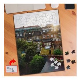 90396 Şehirdeki Evler Manzara 240 Parça Puzzle Yapboz Tablo