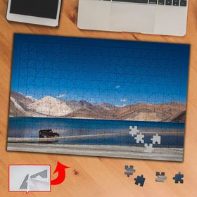 90458 Deniz Kenarında Jeep Araç 240 Parça Puzzle Yapboz Tablo