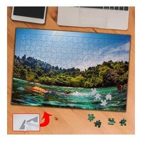 90496 Denizde Yüzen İnsanlar 240 Parça Puzzle Yapboz Tablo