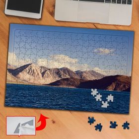 90563 Dağlar Ve Mavi Deniz 240 Parça Puzzle Yapboz Tablo