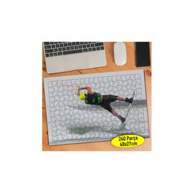 90762540 Sörf Yapan Sporcu İnsan 240 Parça Puzzle Yapboz