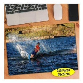9078203 Denizde Sörf Yapan Sporcu 240 Parça Puzzle Yapboz