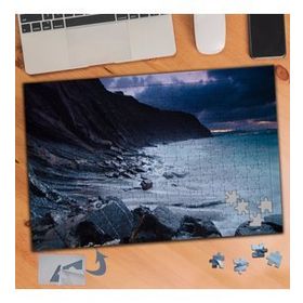 909 Deniz Taşları Manzarası 240 Parça Puzzle Yapboz Tablo