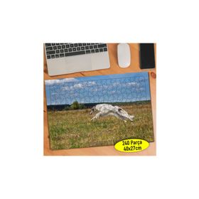 90982032 Rus Borzoy Cinsi Köpek 240 Parça Puzzle Yapboz