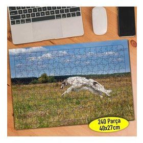 90982032 Rus Borzoy Cinsi Köpek 240 Parça Puzzle Yapboz