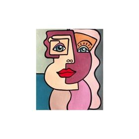 90x110 cm Farklı Bir Özge Sayılarla Boyama Seti Rulo Duvar Sticker