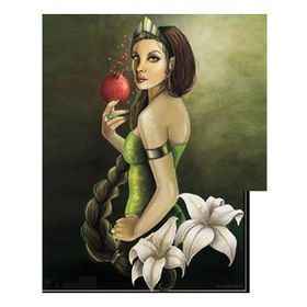90x110 cm Nar Tanesi Sayılarla Boyama Seti Rulo Duvar Sticker