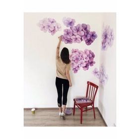 90x110 cm Renkli Gökyüzü Sayılarla Boyama Seti Çerçevesiz Duvar Sticker
