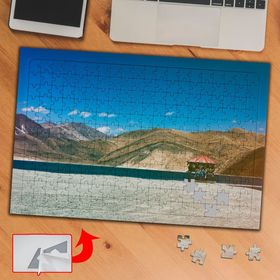 91098 Deniz Kenarındaki Kulübe 240 Parça Puzzle Yapboz Tablo