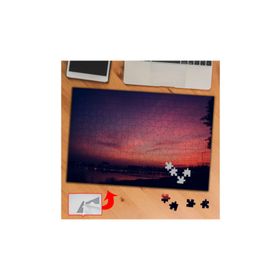 91110 Akşamüstü Pembe Gökyüzü 240 Parça Puzzle Yapboz Tablo