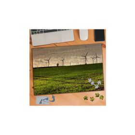 916 Rüzgar Gülü Elektirik Santrali 240 Parça Puzzle Yapboz Tablo