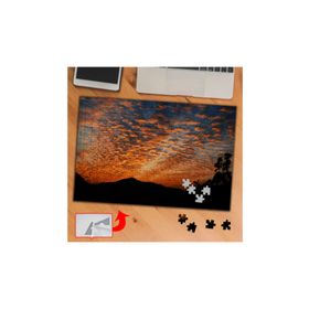 91622 Turuncu Parça Bulutlar 240 Parça Puzzle Yapboz Tablo