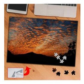 91622 Turuncu Parça Bulutlar 240 Parça Puzzle Yapboz Tablo