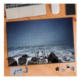 918 Denizden Gelen Dalgalar 240 Parça Puzzle Yapboz Tablo