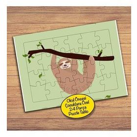 91PZ Ağaç Maymunu Eğlenceli Çocuklara Özel Puzzle Yapboz Tablo
