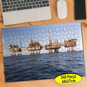92018989 Petrol Kuyusu Sondaj 240 Parça Puzzle Yapboz