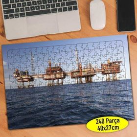 92018989 Petrol Kuyusu Sondaj 240 Parça Puzzle Yapboz