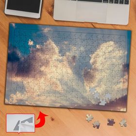 92049 Bulutlara Yansıyan Güneş 240 Parça Puzzle Yapboz Tablo