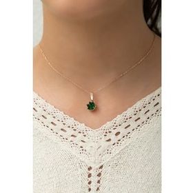 925 Ayar Gümüş Lotus Çiçeği Kolye