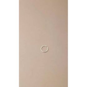 925 Ayar Gümüş Minimal Halka Piercing