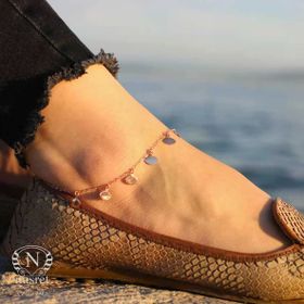 925 Ayar Rose Gümüş Göz Model Halhal