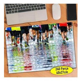 92728988 Maraton Koşucuları Spor 240 Parça Puzzle Yapboz