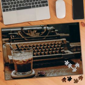 92745 Daktilo Soğuk Kahve 240 Parça Puzzle Yapboz