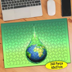 92750999 Temiz Çevre Temiz Dünya 240 Parça Puzzle Yapboz