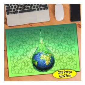 92750999 Temiz Çevre Temiz Dünya 240 Parça Puzzle Yapboz