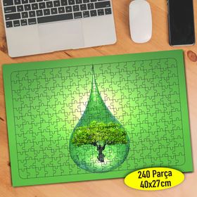 92751005 Temiz Çevre Temiz Dünya 240 Parça Puzzle Yapboz