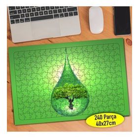 92751005 Temiz Çevre Temiz Dünya 240 Parça Puzzle Yapboz