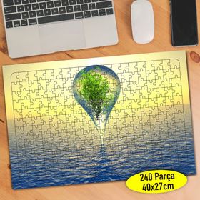 92751023 Temiz Çevre Temiz Dünya 240 Parça Puzzle Yapboz