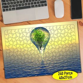 92751023 Temiz Çevre Temiz Dünya 240 Parça Puzzle Yapboz