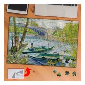 92837 Baharda Balıkçılık Van Gogh 240 Parça Puzzle Yapboz Tablo