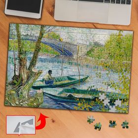 92837 Baharda Balıkçılık Van Gogh 240 Parça Puzzle Yapboz Tablo