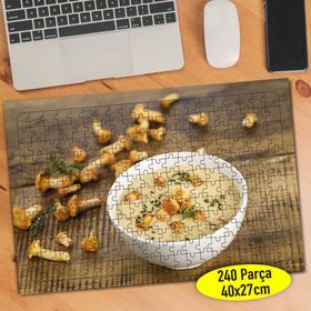 92958833 Mantar Çorbası Sunumu 240 Parça Puzzle Yapboz