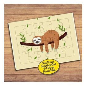 92PZ Ağaç Maymunu Miskin Çocuklara Özel Puzzle Yapboz Tablo