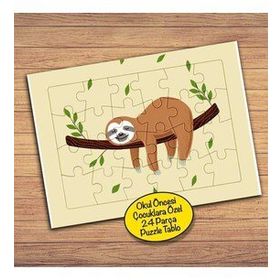 92PZ Ağaç Maymunu Miskin Çocuklara Özel Puzzle Yapboz Tablo