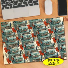 930 Nostajik Robot Oyuncaklar Fotoğrafı 240 Parça Puzzle Yapboz