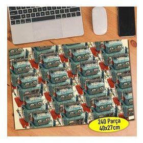 930 Nostajik Robot Oyuncaklar Fotoğrafı 240 Parça Puzzle Yapboz