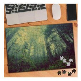 931706 Sisli Hava Ormanlık 240 Parça Puzzle Yapboz