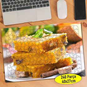 93193188 Balkabağı Lezzetli Tatlı Mutfak 240 Parça Puzzle Yapboz