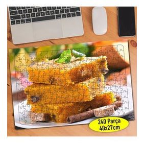 93193188 Balkabağı Lezzetli Tatlı Mutfak 240 Parça Puzzle Yapboz