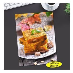 93193271 Dilimli Balkabağı Tatlısı 240 Parça Puzzle Yapboz