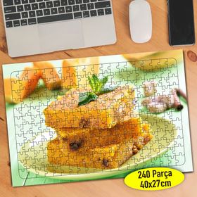 93193336 Balkabağı Lezzetli Tatlı Mutfak 240 Parça Puzzle Yapboz